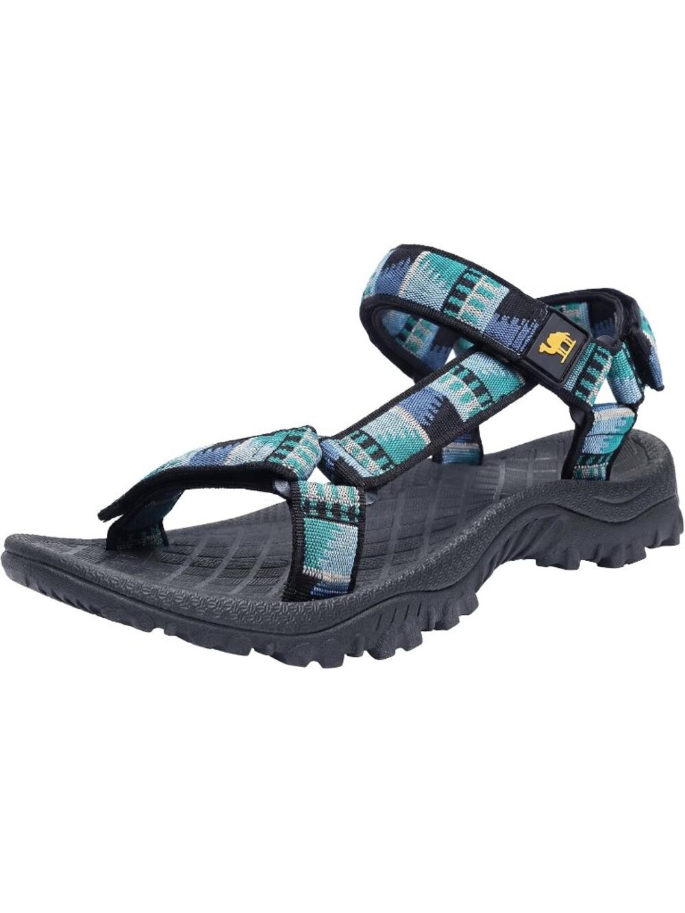 Men's Green Blue Comfortable Athletic Hiking Sport Sandals Outdoor Beach Shoes